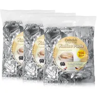 3x Cafeclub Entkoffeiniert Kaffeepads Megabeutel je 100 stk. einzeln verpackt