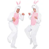 W WIDMANN MILANO Party Fashion - Kostüm Hase, Overall, Tierkostüm, Faschingskostüme