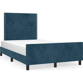 vidaXL 120 x 200 cm Dunkelblau