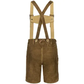 Nübler Kinderlederhose kurz Axel in Braun | Gr.: 110