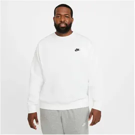 Nike Sportswear Club Fleece Crew Sweatshirt Herren 100 white/black XXL