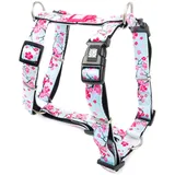 Max & Molly Urban Pets H-Geschirr Hund Cherry Bloom M