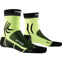 X-Socks Bike Pro Mid 2 Opal Black/Phyton Yellow 35-38