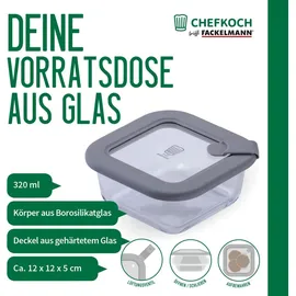 Fackelmann Vorratsdose 320 ml 3 St.