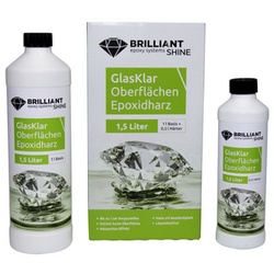 BRILLIANTShine Design-Gießharz, 1500 ml - transparent