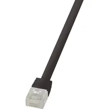 Logilink 0.25m Cat6 U/UTP RJ45 Netzwerkkabel Schwarz 0.25 m U/UTP (UTP)