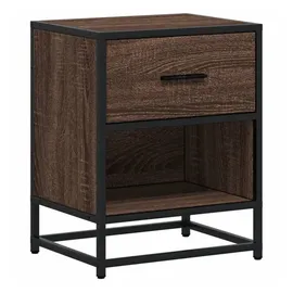vidaXL Nachtschrank Braun Eichen-Optik 40 x 31 x 50 cm