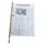 BigDean Zeitungshalter Primus 60 cm beige