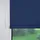 LIEDECO Klemmfix-Rollo 60 x 150 cm blau