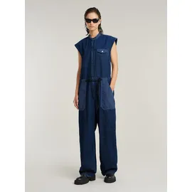 G-Star Cocoon Jumpsuit - Dunkelblau - Damen, - S