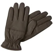 CAMEL ACTIVE Lederhandschuhe mit Screen-Tab Funktion in Dunkelbraun | Gr.: XL