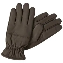 CAMEL ACTIVE Lederhandschuhe mit Screen-Tab Funktion in Dunkelbraun | Gr.: XL