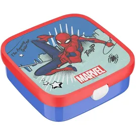 Mepal Campus Brotdose mit Bento-Einsatz und Gabel 1,3 l Spiderman