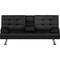 Hti-Living HTI-Living, Sofa, Klappsofa Schwarz Marwan (2.5-Sitzer)