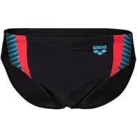 Arena Herren Threefold Swim Briefs, Black-black-anguria, 48 EU