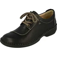 Finn Comfort Lexington 2056 Damen Halbschuh Leder Freizeit, Farbe:schwarz,