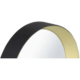 Mirrors & More Spiegel-Set 5-teilig LIA, Schwarz Goldgelb - Metall