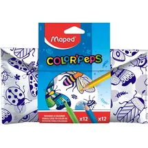 Maped Federmäppchen befüllt Motiv, 15,5 x 12,0 cm