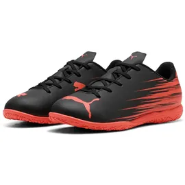 Puma Attancto II IT Kinder black/glowing red 30