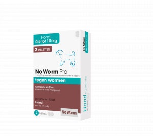 No Worm Pro Kleine Hond & Puppy  12 tabletten