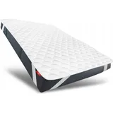 Softimi | Matratzentopper 200x200 cm - Weiß - Hypoallergen - Komfortable Schlafunterlage