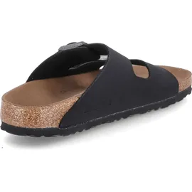 Birkenstock Arizona Vegan Birko-Flor Nubuk schmal schwarz 38