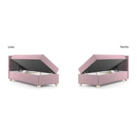 beautysofa DONNA MINI 100 x 200 cm Rosa