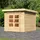 Karibu Gartenhaus Ammersee 3 2,76 x 2,79 m Beige