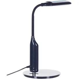 Beliani Schreibtischlampe LED Schwarz verstellbar 38 cm dimmbar Modern Cygnus