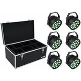 Eurolite Set 6x LED PARty TCL Spot + Case TDV-1