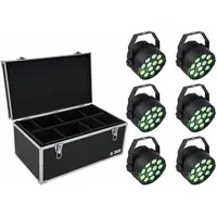 Eurolite Set 6x LED PARty TCL Spot + Case TDV-1