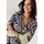 Aniston SELECTED Blusenkleid Beige/Rot 36