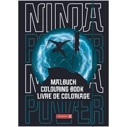 BRUNNEN Malbuch Ninja