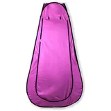 Portable Outdoor Instant Pop Up Zelt Privatsphäre Camping Dusche WC Umkleidekabine (Rosa)