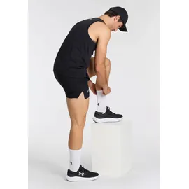 Under Armour Rival Fleece Shorts Herren 001 black/white XL