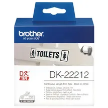 Brother Universaletiketten DK22212 Weiß 62 mm x 15,24 m 1 St.