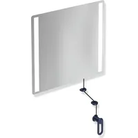 Hewi System 801“ LED-Kippspiegel basic - stahlblau
