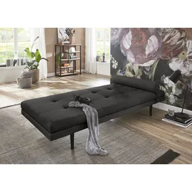 Atlantic Home Collection Polsterliege 1-Sitzer Schwarz