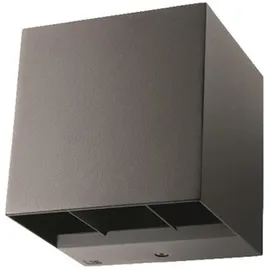 SG ARMATUREN Artes Wandleuchte Metall 340 lm inkl. Bewegungsmelder grau