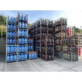 S&E Gasflasche 11 kg Stahl beige