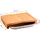 KESPER Schneidebrett mit Auffangschale Bambus 1-tlg. 36,5 x 28,5 cm Braun