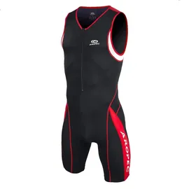 Aropec Aropec, Triathlon Einteiler AP-104M Herren, Farbe:schwarz/rot;Größe:L