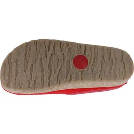 Haflinger Grizzly Torben Damen Pantoffeln, Rubin