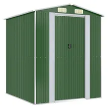 vidaXL Geräteschuppen 1,92 x 1,91 m Grün