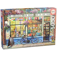 Educa Puzzle 5000 Teile für Erwachsene | Bücherladen der Welt 5000 Teile Puzzle für Erwachsene und Kinder ab 14 Jahren. Inklusive Ersatzteilservice, Solange der Vorrat reicht (18583)