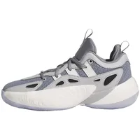 adidas Unisex Trae Unlimited Shoes Basketball-Schuhe, Grey Three/Grey Two/Cloud White, 36 EU