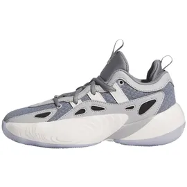 adidas Unisex Trae Unlimited Shoes Basketball-Schuhe, Grey Three/Grey Two/Cloud White, 36 EU