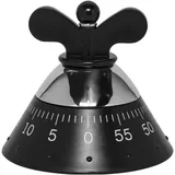 Alessi Kitchen Timer Ø 10,5 cm Kunststoff Schwarz