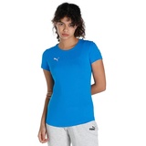 Puma Damen T-shirt, Electric Blue Lemonade, S