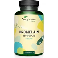 Vegavero Bromelain 2400 GDU/g 56 GR Kapseln